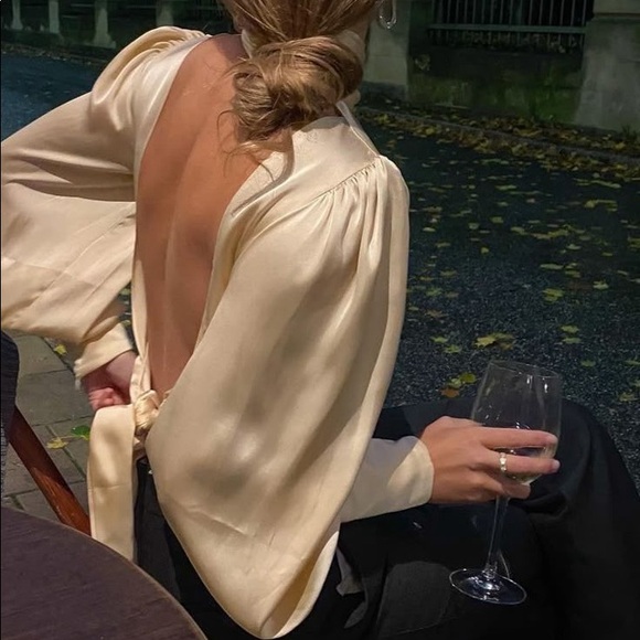 Satin Top - Picture 7 of 7